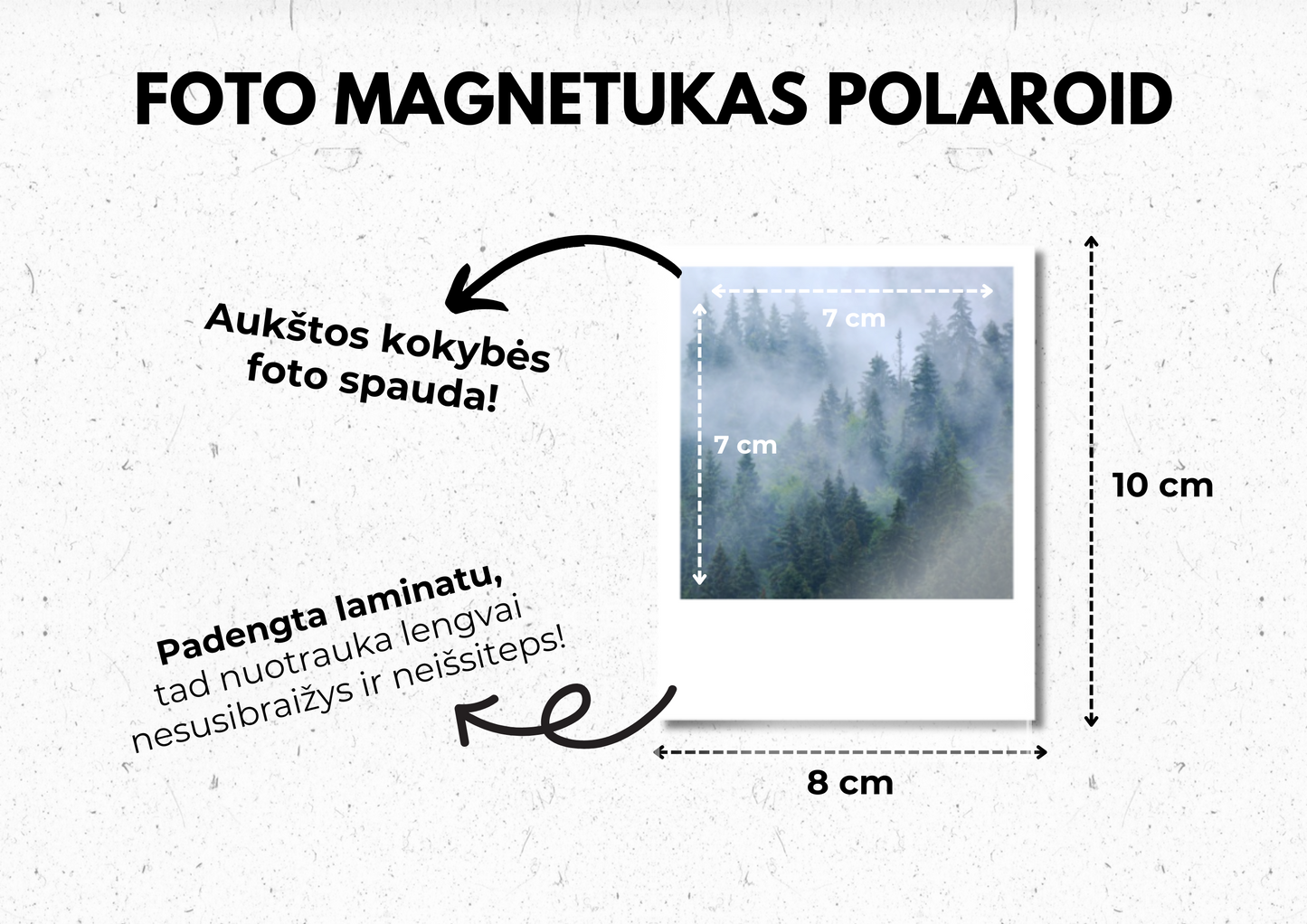 Foto magnetukas POLAROID