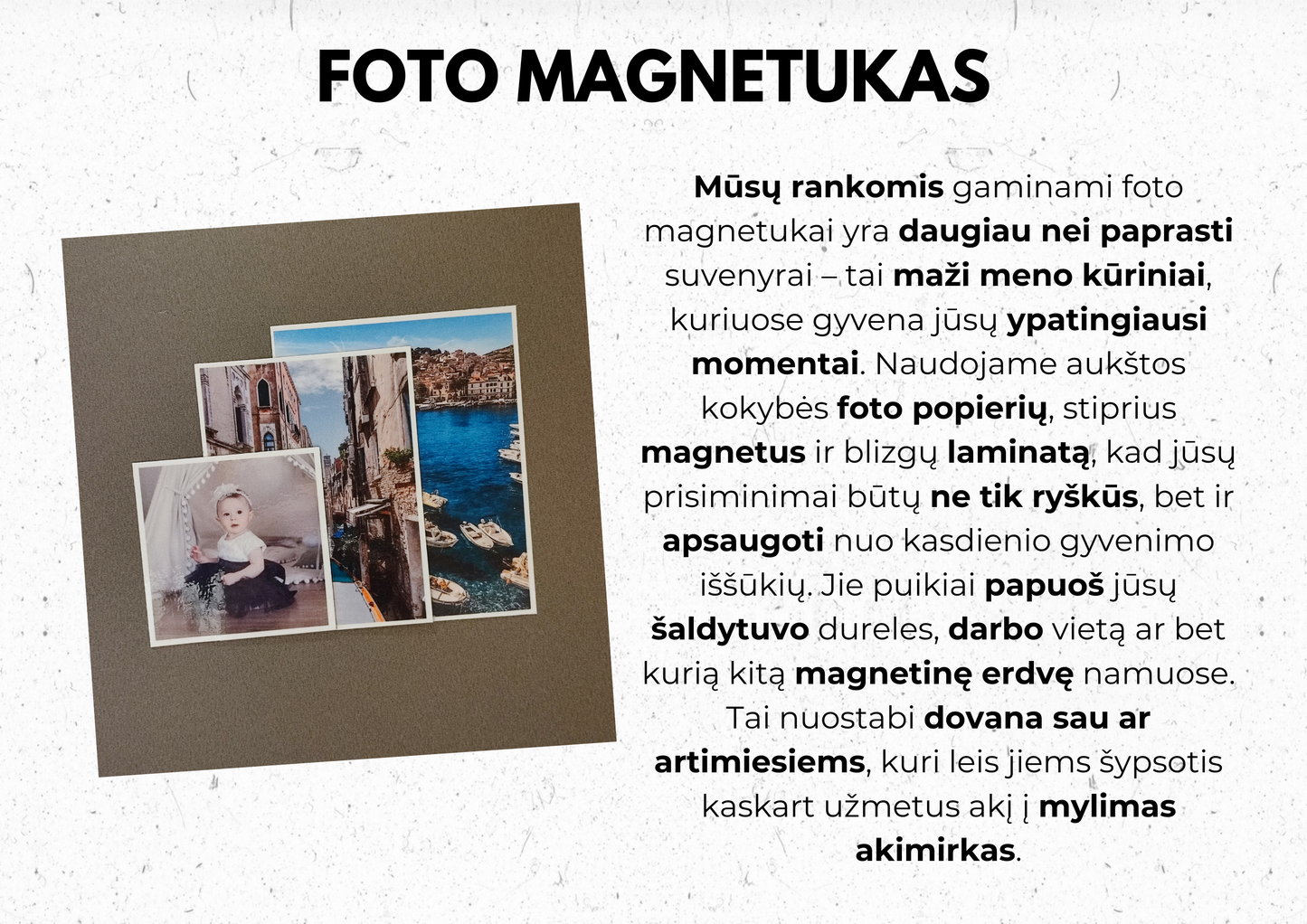 Foto magnetukas POLAROID