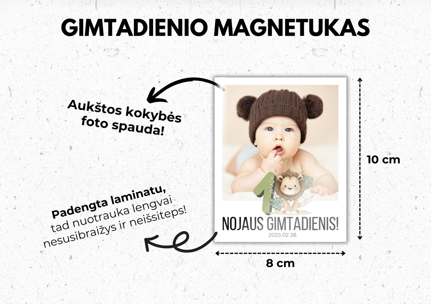 Gimtadienio magnetukas 🥳