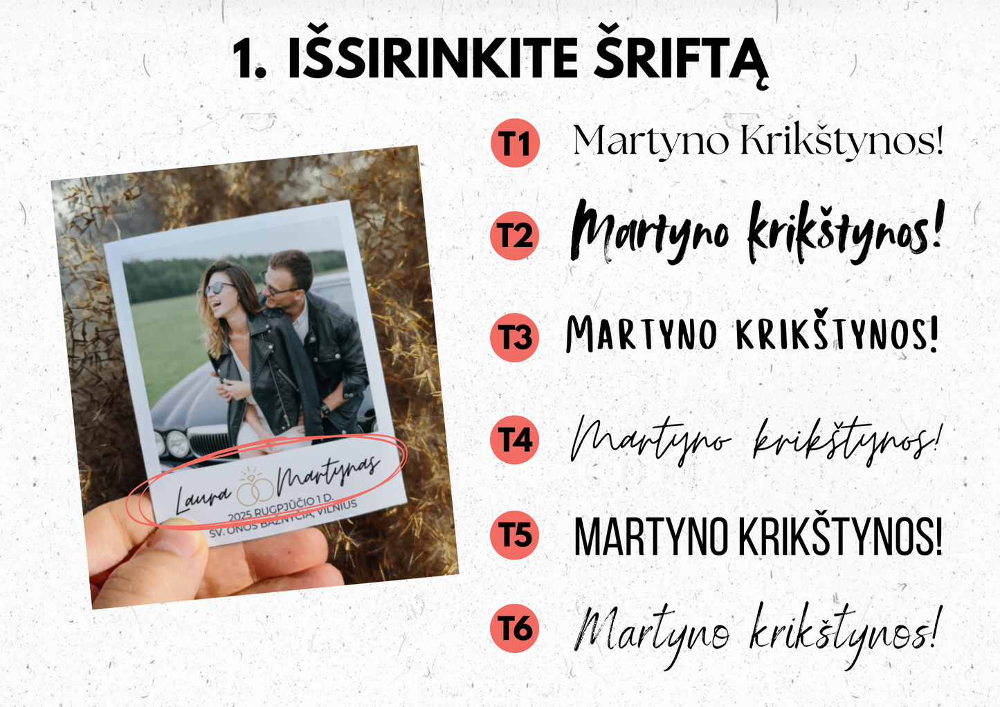 Vestuvių magnetukas 💍