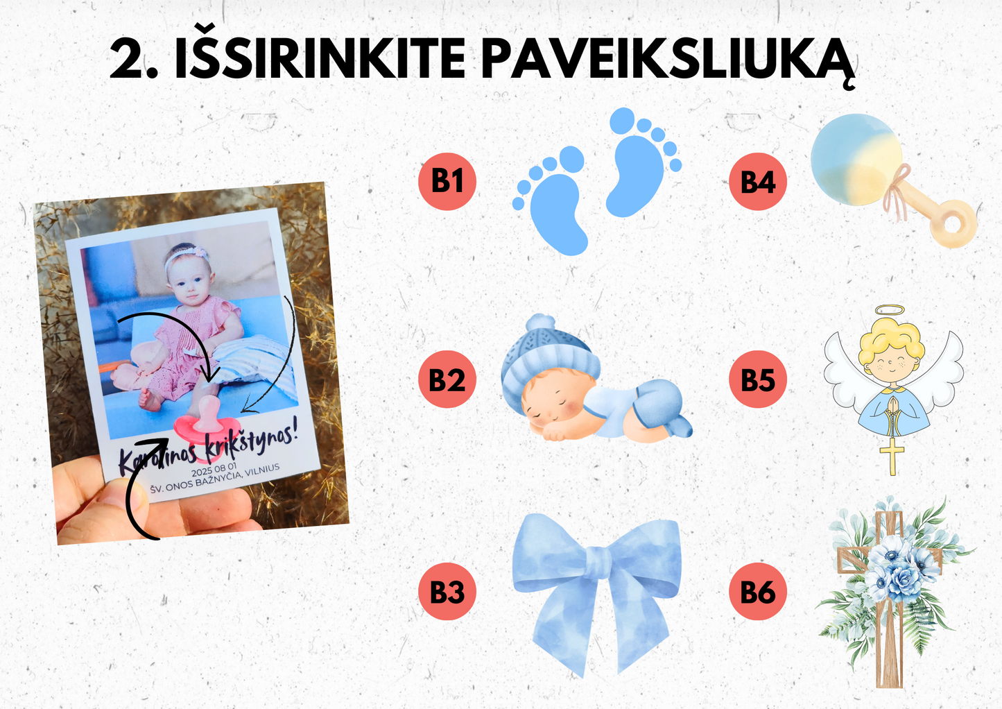 Krikštynų magnetukas 👼