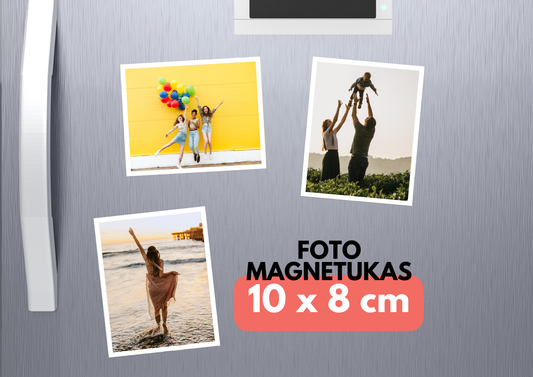 Foto magnetukas 10 x 8 cm