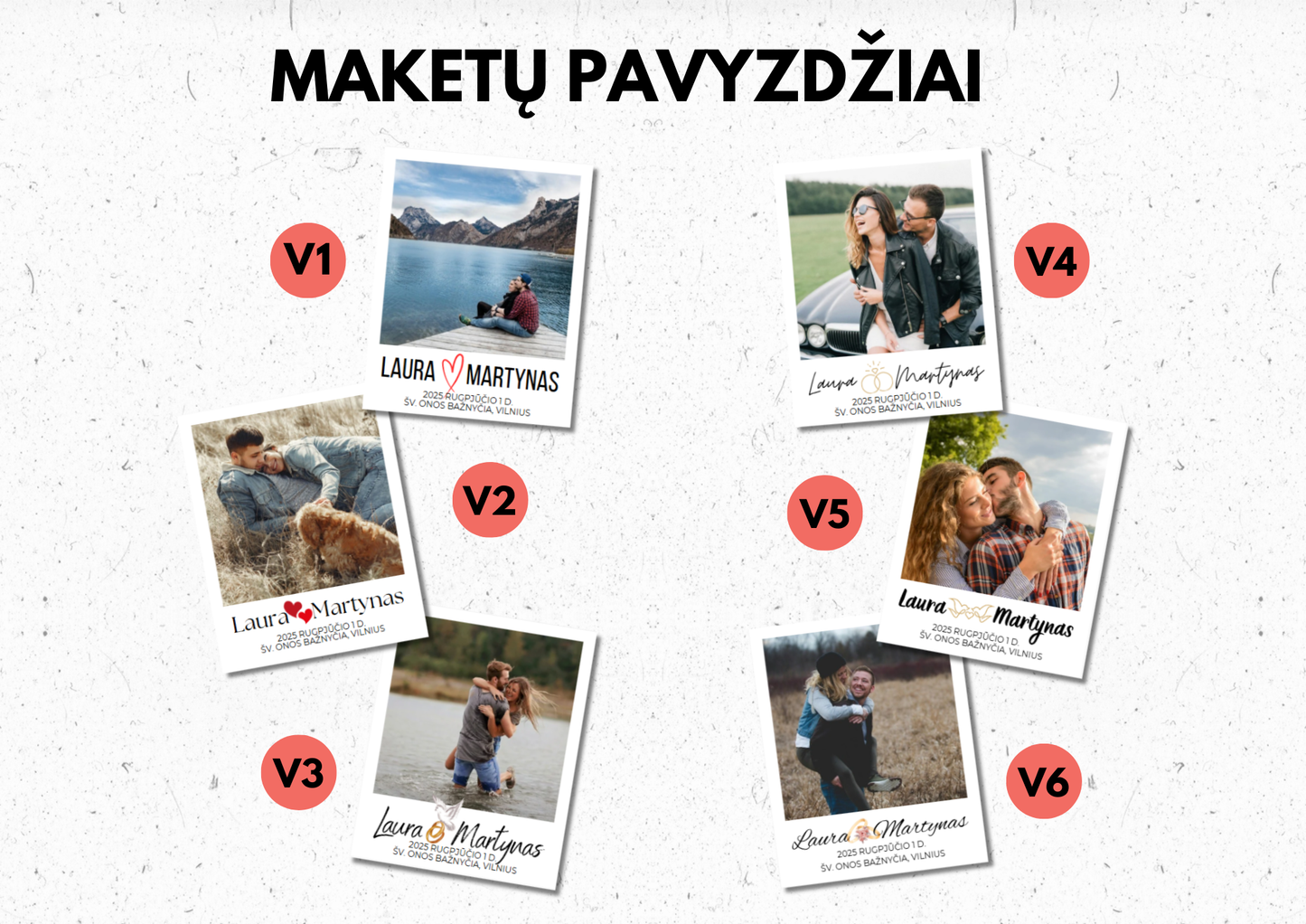 Vestuvių magnetukas 💍