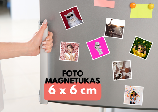 Foto magnetukas 6 x 6 cm